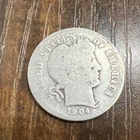 1904 Barber Dime Actual Dime Nice Filler And Nicely Priced