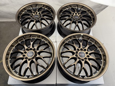 17 Wheels Rims Bronze Black Fit Ford Mustang Honda Civic Kia Forte Optima Soul