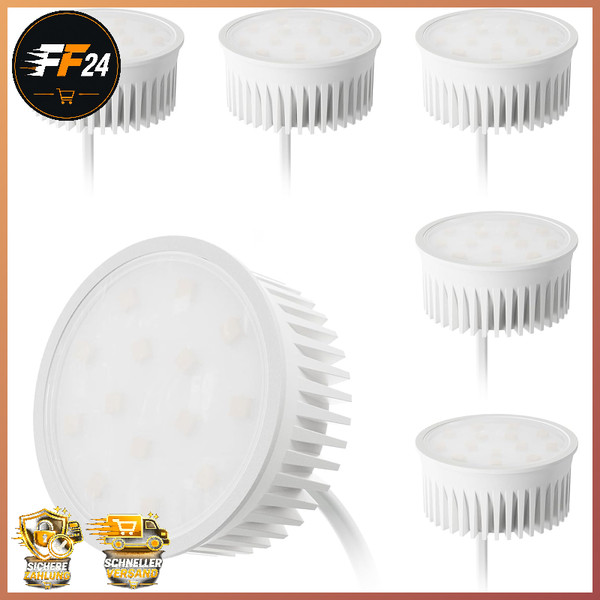 LED Modul 5W 3000K Warmweiß 400LM 50Mm Ultra Flach 23Mm FüR Einbaustrahler-image