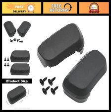 2 Pcs Black Running Board End Caps for Dodge RAM 1500 2500 3500 4500 5500 Crew C