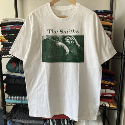 80s The Smiths Washed T-Shirt White L | eBay