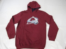New-Minor Flaw- Colorado Avalanche Youth Size XL 18 Maroon Hoodie