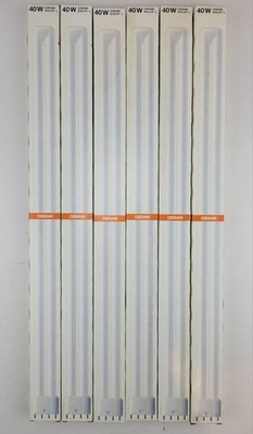 Osram Dulux L  40W Fluorescent Bulbs 4100K 2G11 Base DL030 Lot of 6
