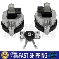 3x Engine Motor & Transmission Mount Kit For BMW X3 G01 22116877659 22116877660