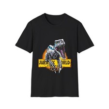 Jurassic World Raptor T-Shirt Dinosaur Logo Tee