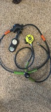 US DIVERS SCUBA REGULATOR SET W/ OCTOPUS & PRESSURE GAUGE
