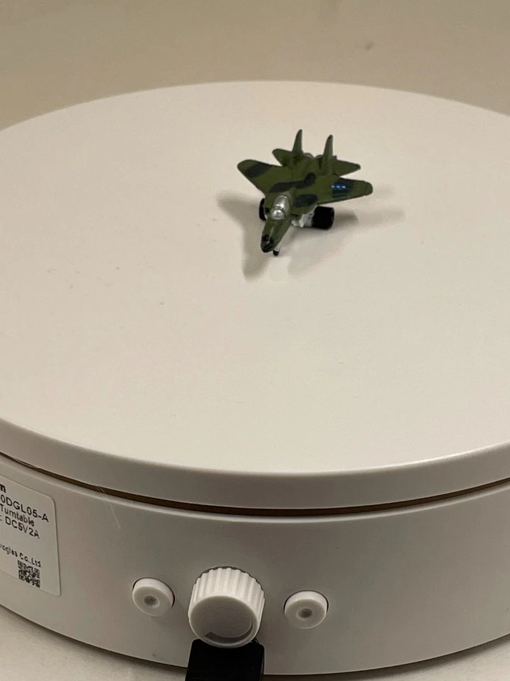 Vintage Micro Machines Military F-15 Eagle Mini Fighter Jet Green Camouflage - Image 2 of 4