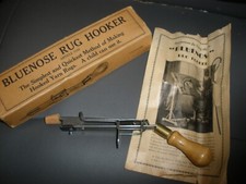 Vintage Bluenose Rug Hooker Tool for making Hooked Yarn Rugs Aritcle 7152 SU103