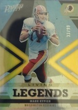 2022 Panini Prestige Living Legends Mark Rypien Living Legends Xtra Points Gold