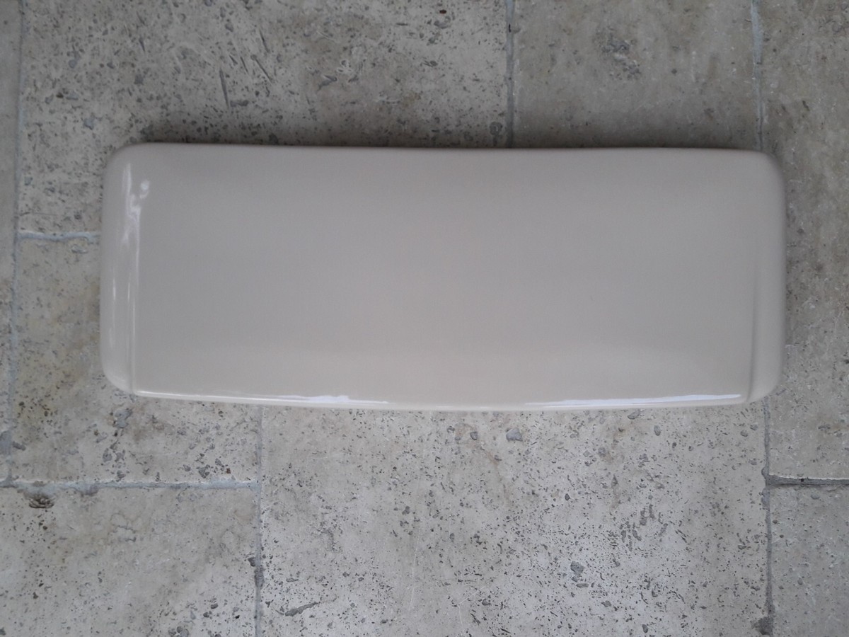Couvercle De Réservoir De Toilettes Antique – Standard F4063 – Blanc – 1928