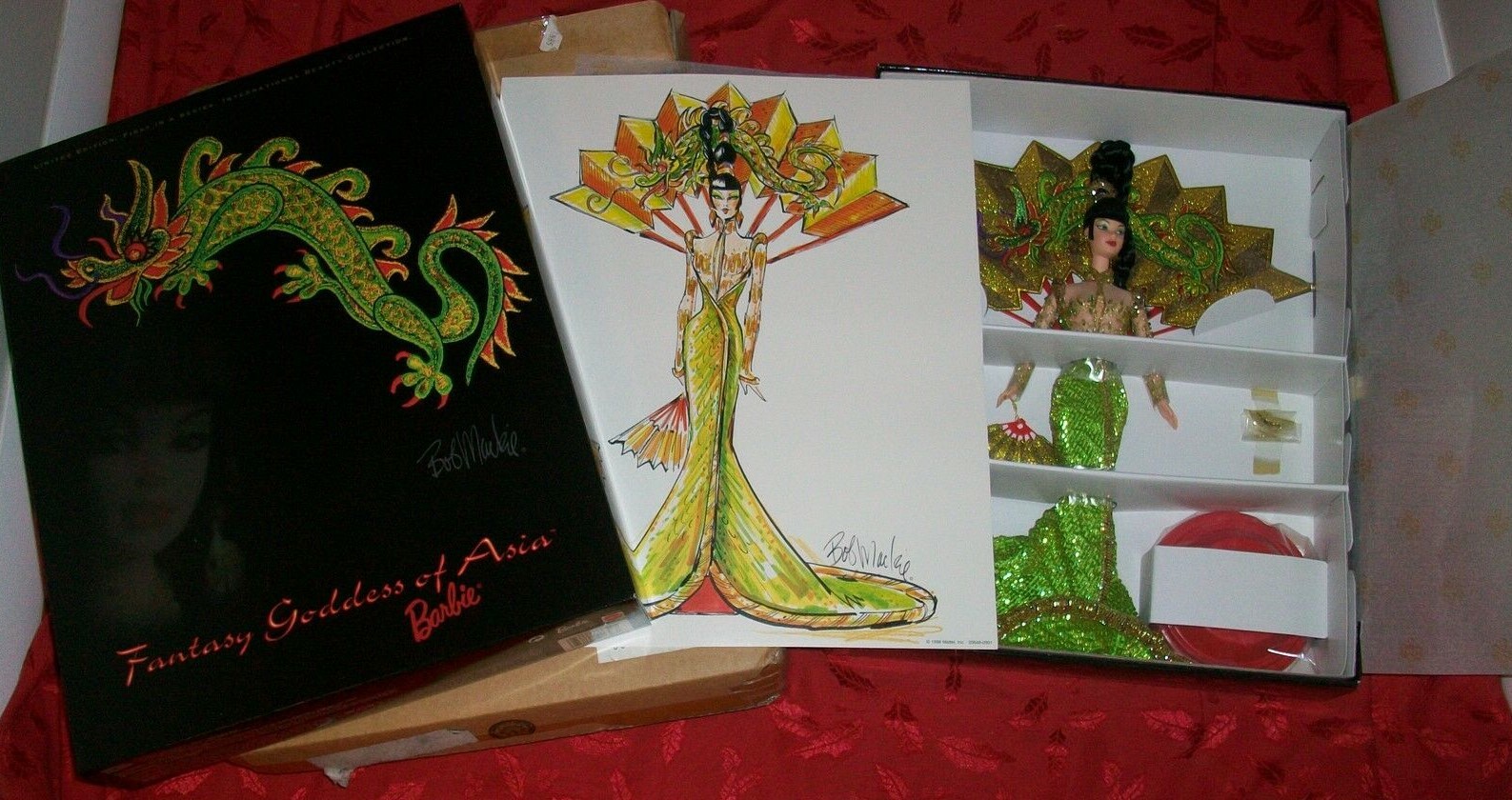 Fantasy Goddess of Asia Barbie 1998 Bob Mackie