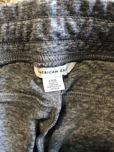 American Eagle Womens Joggers Size Large Gray New With Tags High Rise - Picture 4 of 7