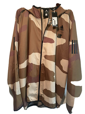 ADIDAS X UNDEFEATED PERFORMANCE RS DESERT CAMO WINDBREAKER JACKET