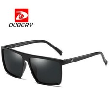 DUBERY Men Polarized Square Sunglasses Sport Outdoor Driving Fishing Glasses Hot
