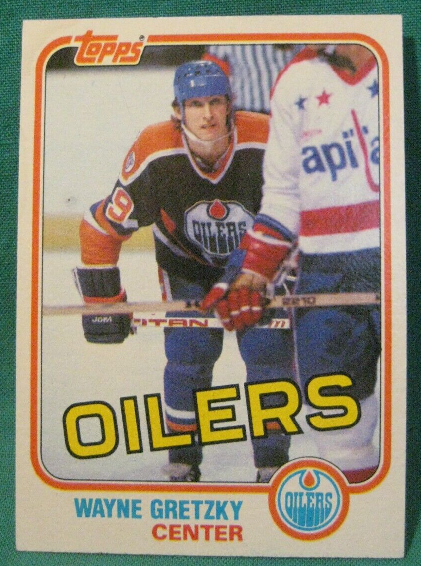 1981-82 Topps #16-Wayne Gretzky-Edmonton Oilers-Hall of Famer