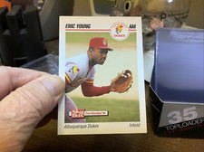 1992 SkyBox AAA #11 Eric Young