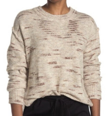 Max Studio Long Sleeve Crew Neck Sweater Char2003 at