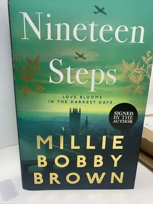 Nineteen Steps (Hardback) - Signed by Stranger Things Millie Bobby Brown In Hand