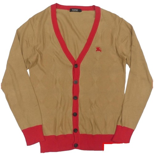 Burberry 8071373 B Crest Logo V-neck Cardigan Men's M Used