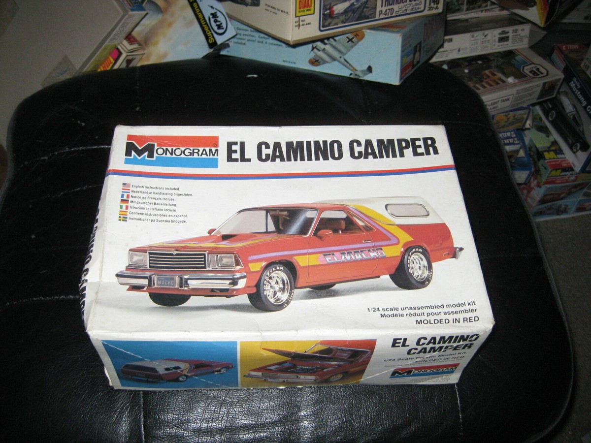 Pro Built El Camino Camper by Monogram in 1/24 scale from 1979 | eBay