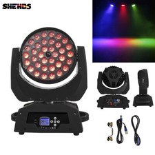 SHEHDS 36X18W LED RGBWAUV Moving Head Light Wash Zoom DJ Bar Disco Bar Stage