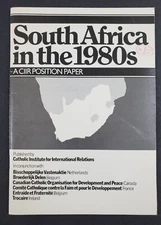 South Africa In 1980s CIIR Position Paper Apartheid Vintage Booklet