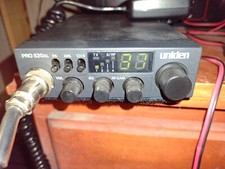 Uniden Pro 520xl 40 channel cb radio mobile w/mic and power cord