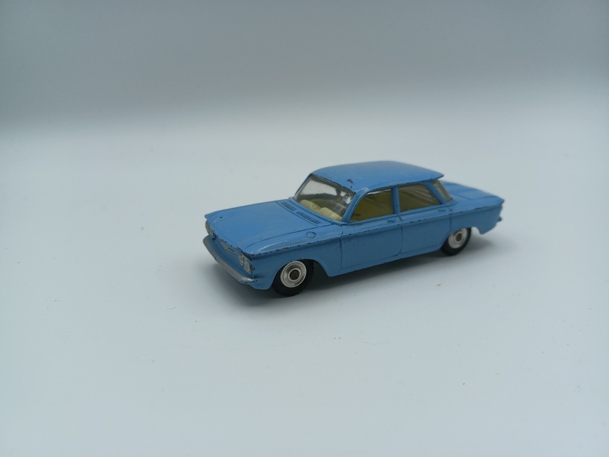 Vintage Corgi Toys 229 Chevrolet Corvair Blue, Diecast Model 