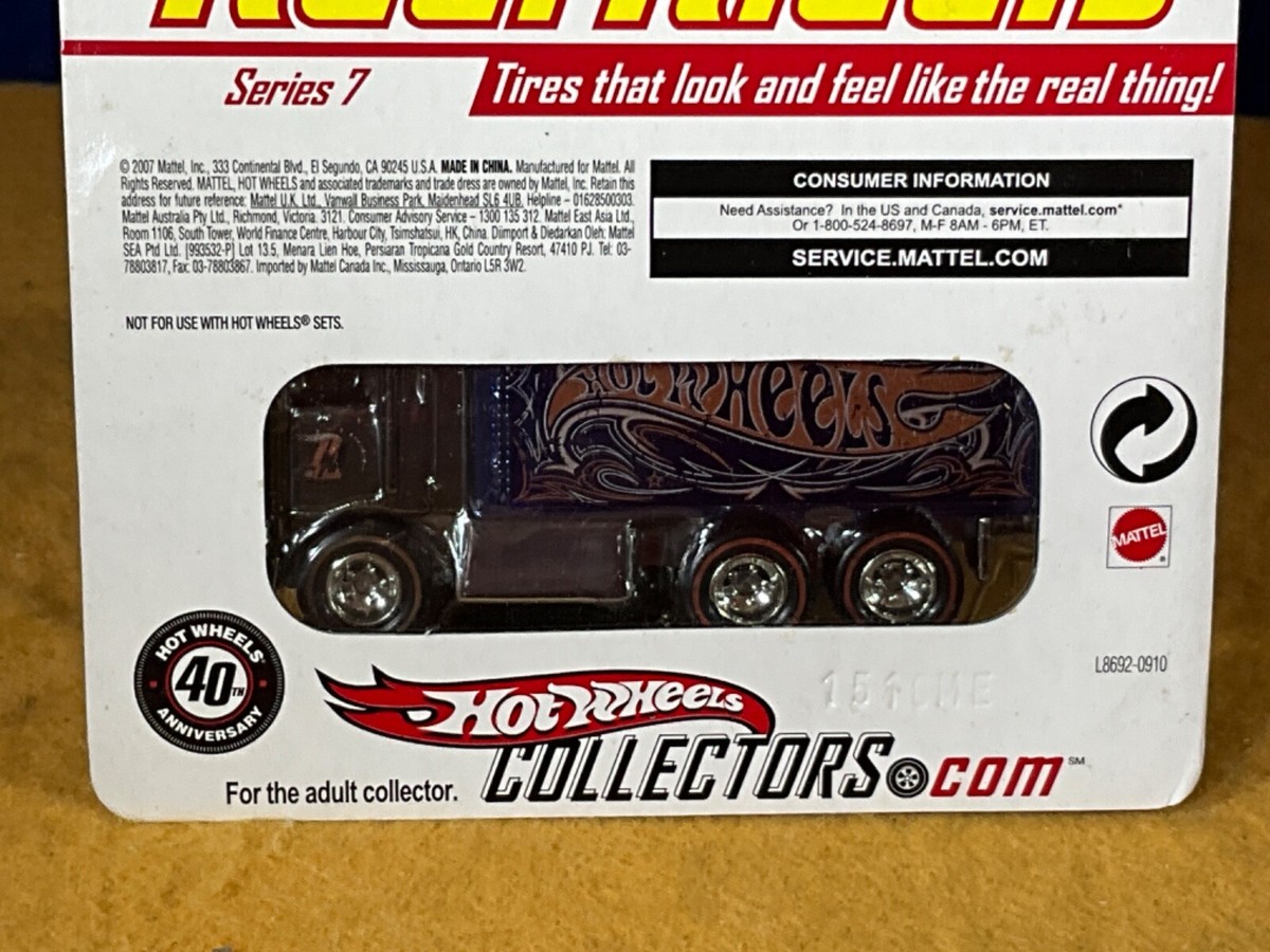 J10-45 HOT WHEELS REAL RIDERS - HIWAY HAULER - SERIES 7