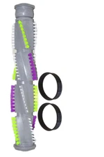 Bissell Brush roll W/ 2 flat Belt fits 2043, 20431, 20432, 20438, 2043W 2043U