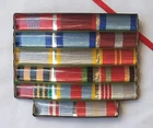 Soviet Ribbon Bar Veteran WW2 USSR Medal Order plate Military Uniform prison art