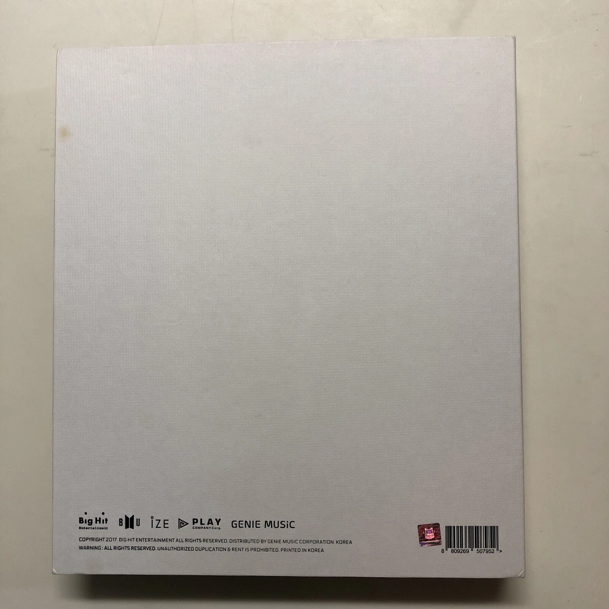 BTS - Official Wings Concept Book & J-hope Lenticular Photocard