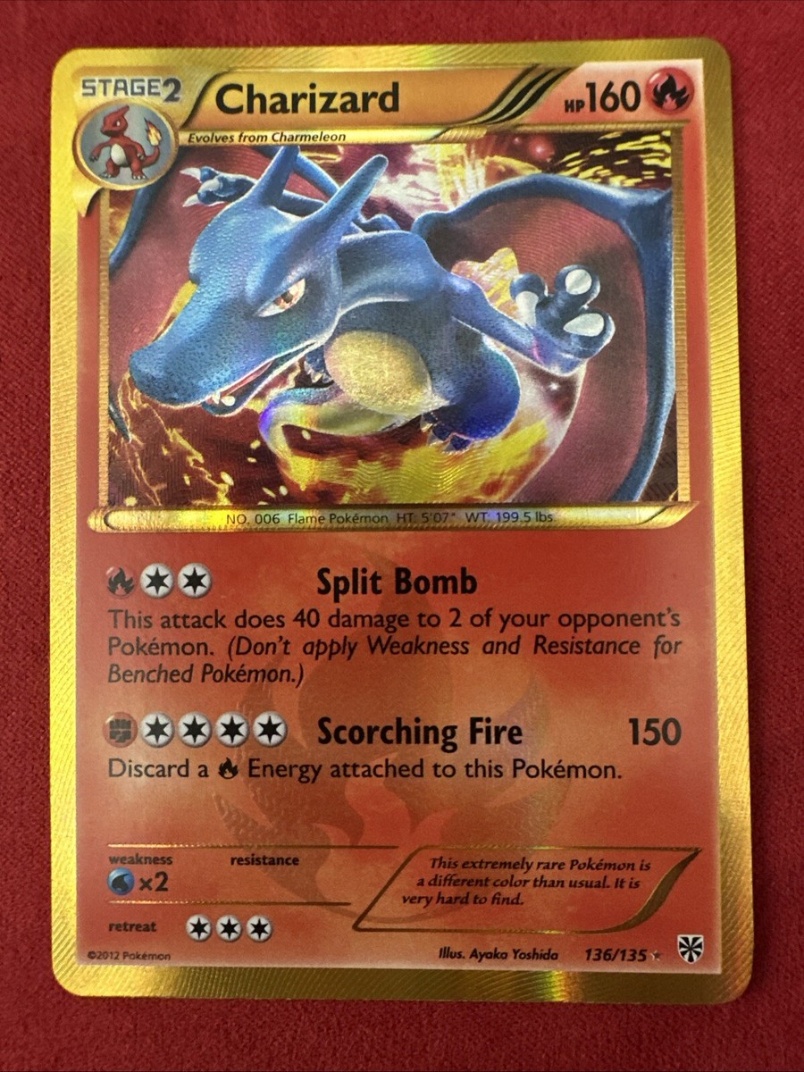 Charizard 136/135 Plasma stornPokemon