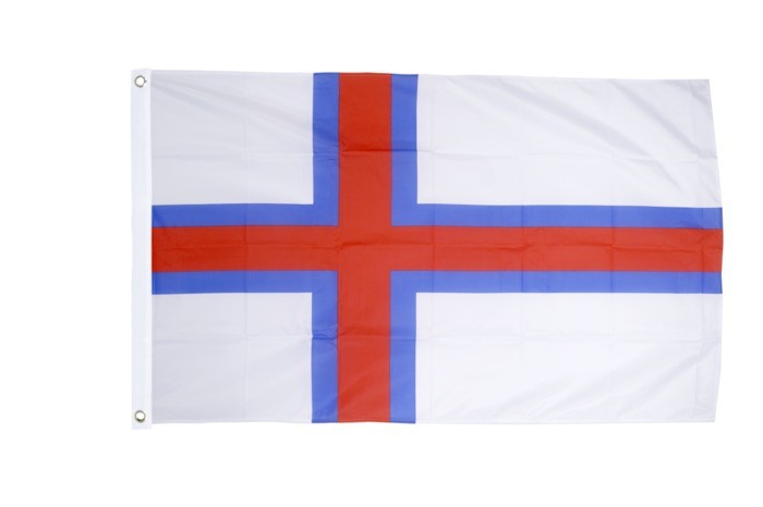 Färöer-Inseln Hissflagge färöische Fahnen Flaggen 60x90cm