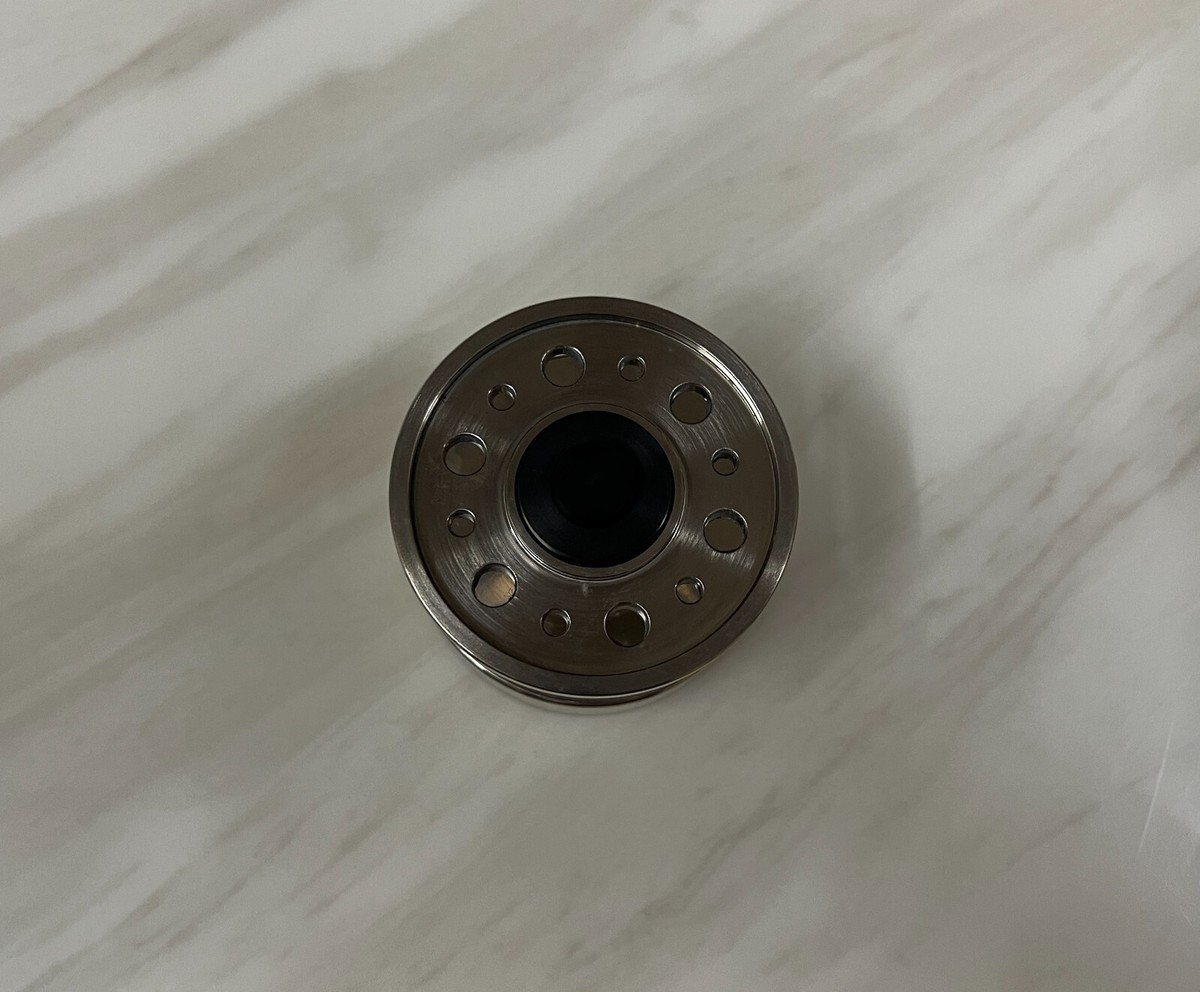 Chrome Color Aluminum Spool / 12 Holes for Abu Cardinal C4 & C4X