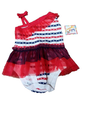 Garanimals 1 shoulder TuTu Creeper 3/6 months NWT