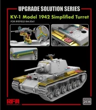 1/35 Rye Field Kv-1 Model 1942 Simplified Turret Upgrade for kit 5041 #2036