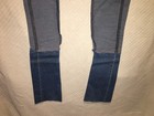 NEW PERSPECTIVE BRAND SIZE 30X40" UNHEMMED 5 POCKET SOFT DENIM BLUE CUSTOM JEANS — photo 4