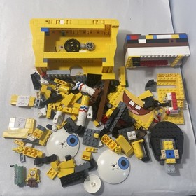 LEGO 3826 Build-A-Bob SpongeBob SquarePants Figure As-Is & Mini-Fig No Manual
