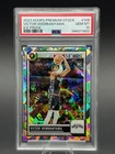2023-24 Panini Hoops Premium Stock - Victor Wembanyama #108 Ice Prizm RC PSA 10