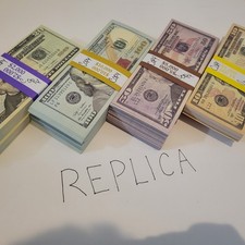 Best Replica NEW 10, 20, 50 100 Bill 100ea/ REPLICA/ NOVELTY PURPOSES ONLY