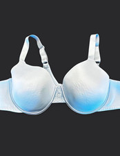 Vanity Fair 44C Light Blue Beauty Back Smoothing Full-Figure Contour Bra 76380
