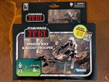 Star Wars The Vintage Collection 3.75  Speeder Bike & Scout Trooper