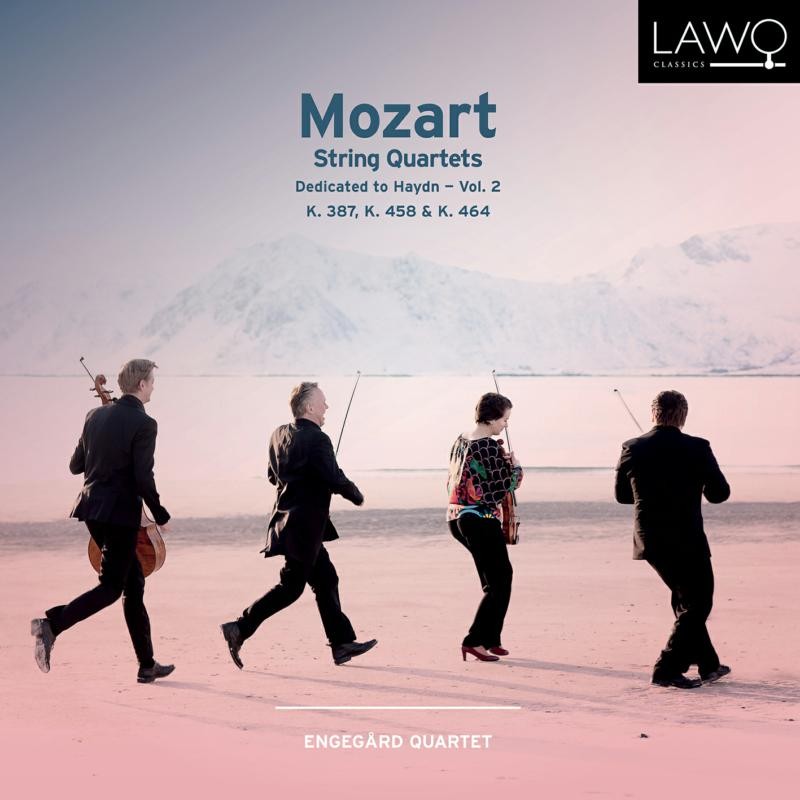 LWC1219 Engegard Quartet Mozart: String Quartets - Dedicated To Haydn, Vol. 2 CD