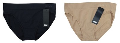 DKNY Litewear Hi-Cut Seamless Panty Solid Color Women's Underwear NWT