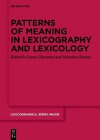 Patterns Of Meaning In Lexicography And Lexicology | Laura Giacomini (U. A.)