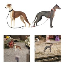 1:6 Dog Figure Animal Model Tabletop Ornament Birthday Gift Decorative Painted