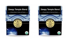 Buddha Teas Organic Sleepy Temple Blend Tea 18 bags (2 PACK)