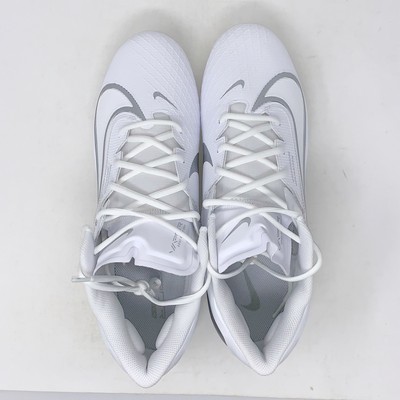 Nike Vapor Edge Elite 360 2 Silver White Football Cleats Nike Vapor Edge Elite 360 2 Silver White Football Cleats