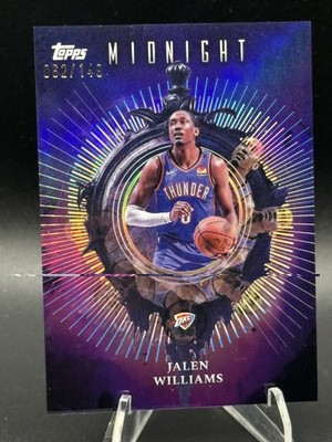 2025-26 Topps Midnight - Insomnia Jalen Williams #IN-10 Morning /149 Thunder SP